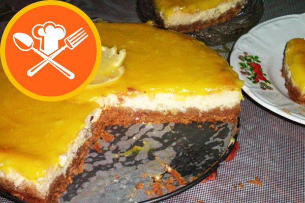 Συνταγή Cheesecake με λεμόνι 4