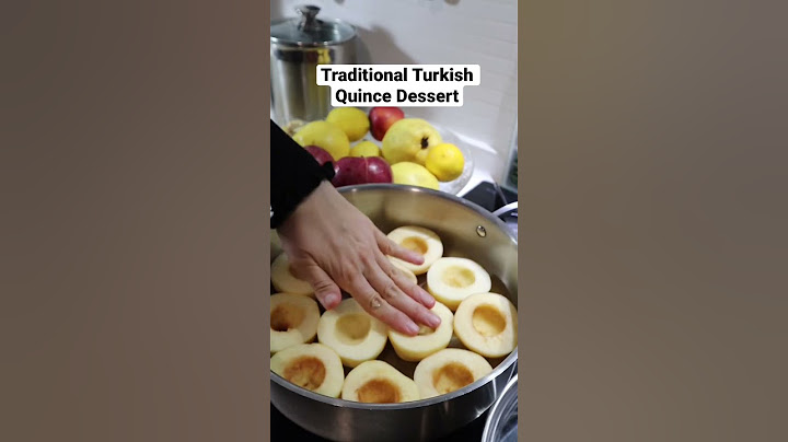The Sweet Secret of Anatolia: Συνταγή για επιδόρπιο με κυδώνι